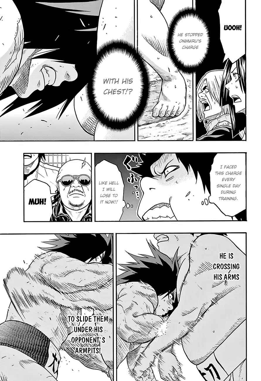 Hinomaru Zumou Chapter 71 page 16 - Chapter 71: Kinboshi