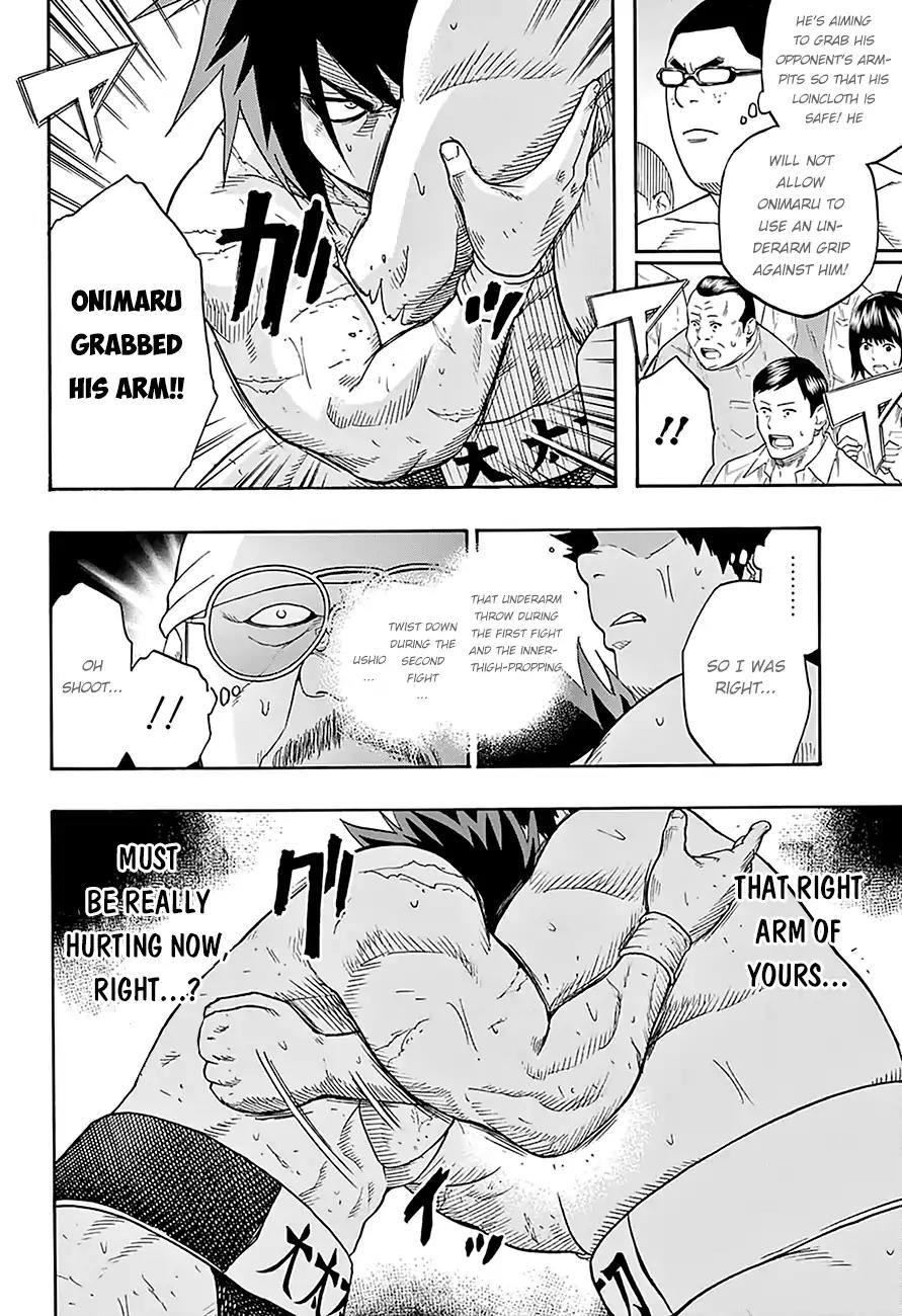 Hinomaru Zumou Chapter 71 page 17 - Chapter 71: Kinboshi