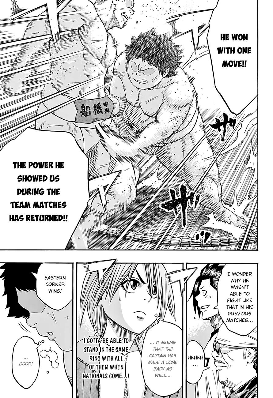 Hinomaru Zumou Chapter 71 page 8 - Chapter 71: Kinboshi