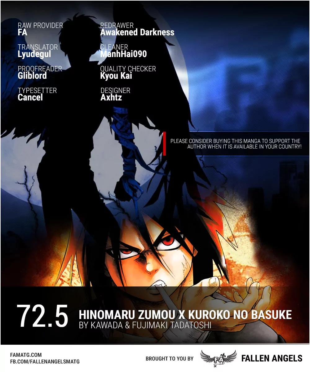 Hinomaru Zumou Chapter 72.5 page 1 - Chapter 72.5: Hinomaru Zumou X Kuroko no Basuke