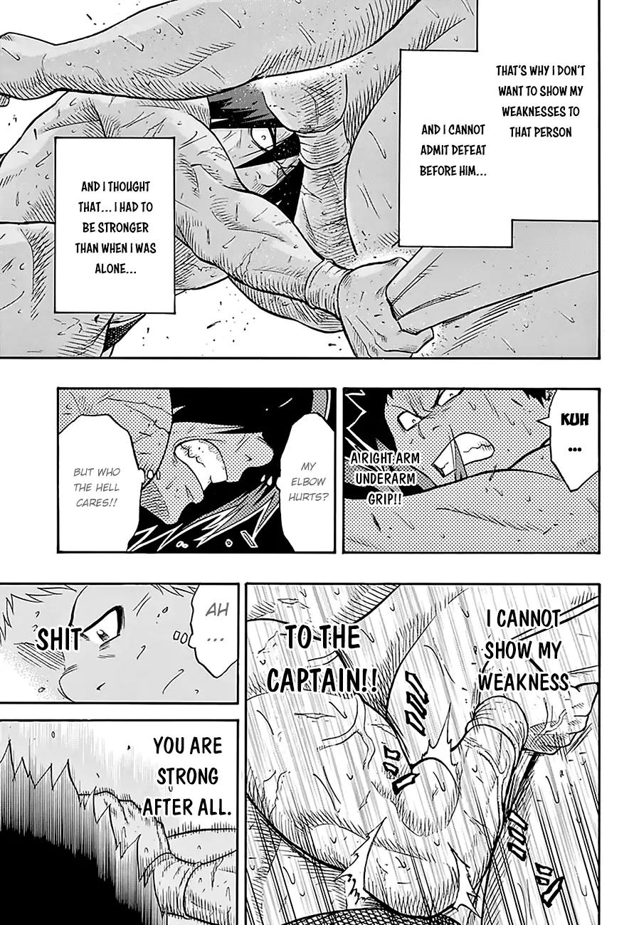 Hinomaru Zumou Chapter 72 page 18 - Chapter 72: Ushio Hinomaru and Ozeki Shinya