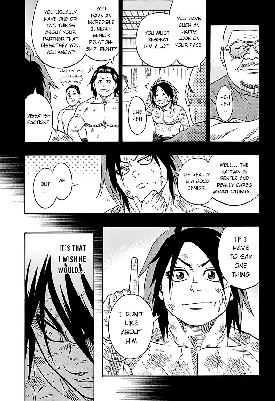 Hinomaru Zumou Chapter 72 page 20 - Chapter 72: Ushio Hinomaru and Ozeki Shinya