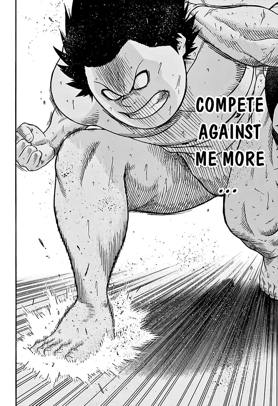 Hinomaru Zumou Chapter 72 page 21 - Chapter 72: Ushio Hinomaru and Ozeki Shinya
