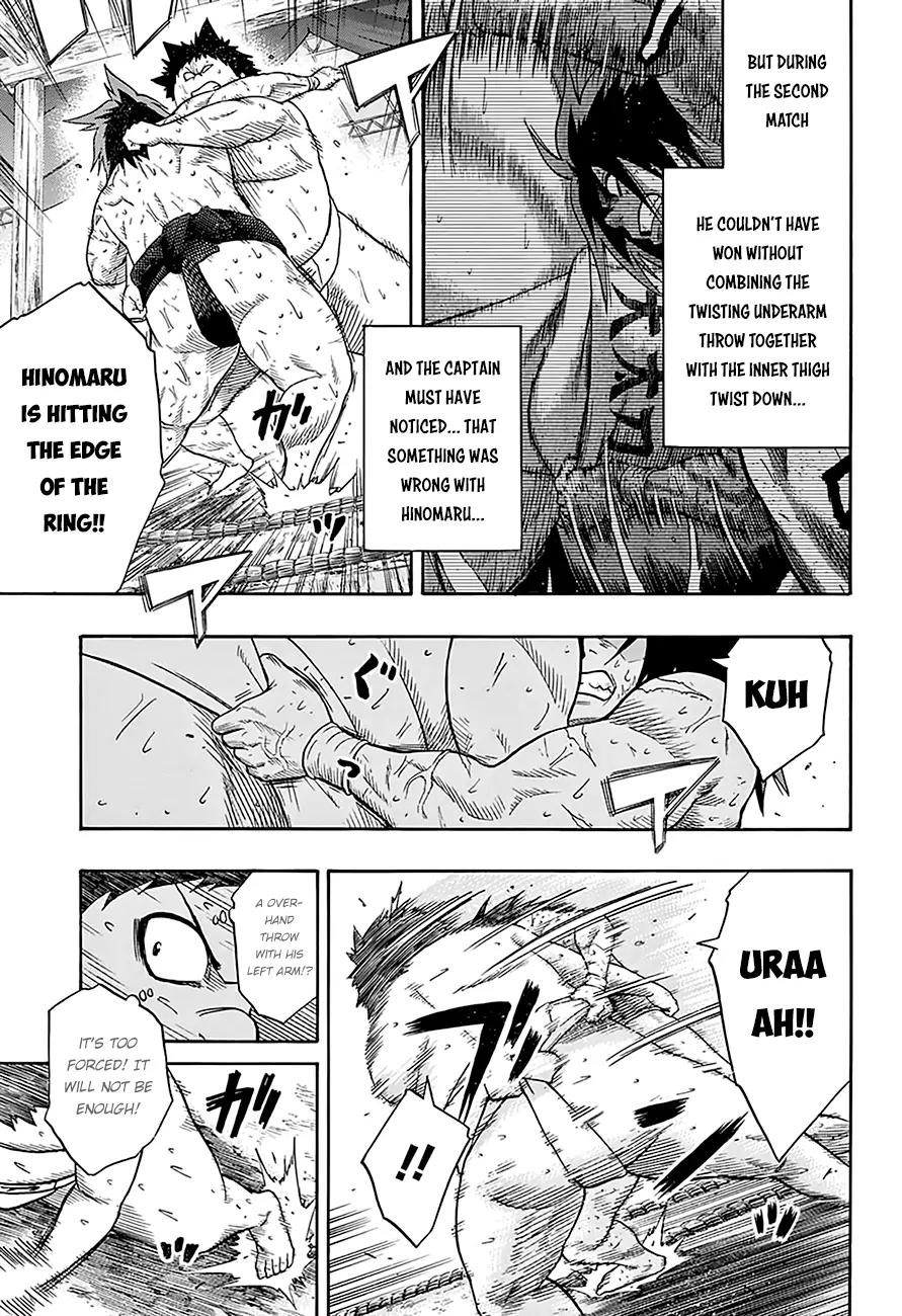 Hinomaru Zumou Chapter 72 page 8 - Chapter 72: Ushio Hinomaru and Ozeki Shinya