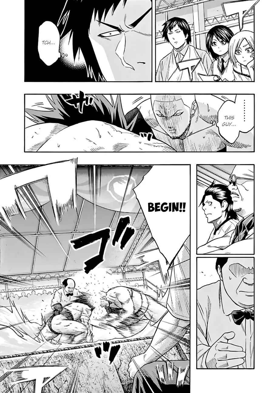 Hinomaru Zumou Chapter 74 page 15 - Chapter 74: A Spoiled Bunch