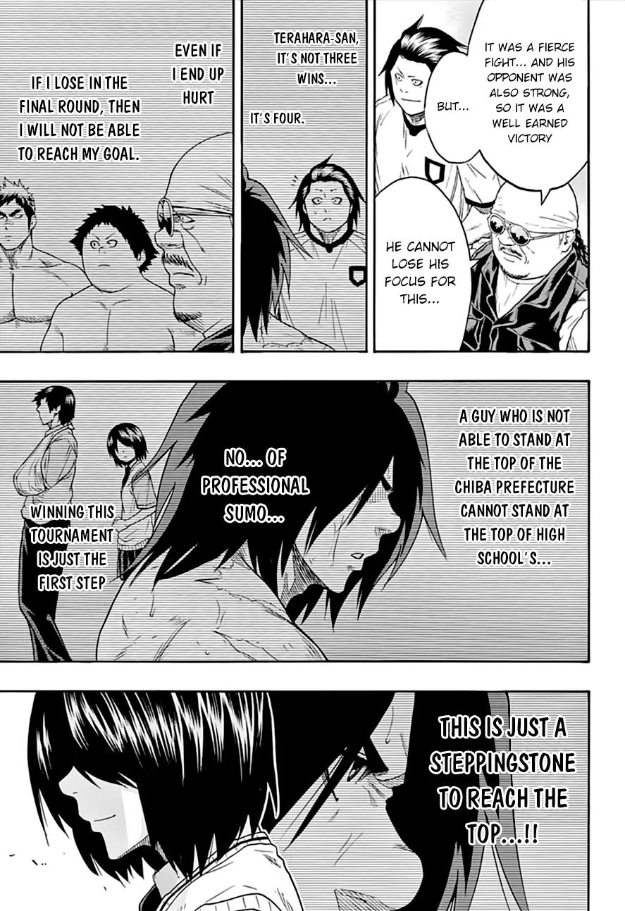Hinomaru Zumou Chapter 74 page 21 - Chapter 74: A Spoiled Bunch