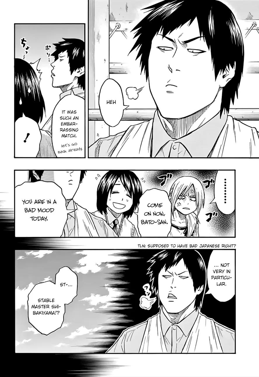 Hinomaru Zumou Chapter 74 page 8 - Chapter 74: A Spoiled Bunch
