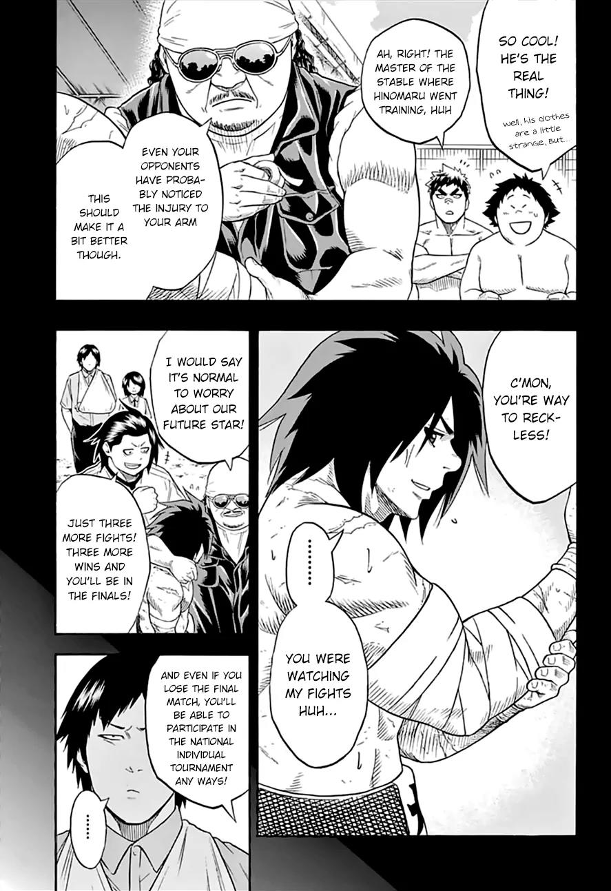 Hinomaru Zumou Chapter 74 page 9 - Chapter 74: A Spoiled Bunch