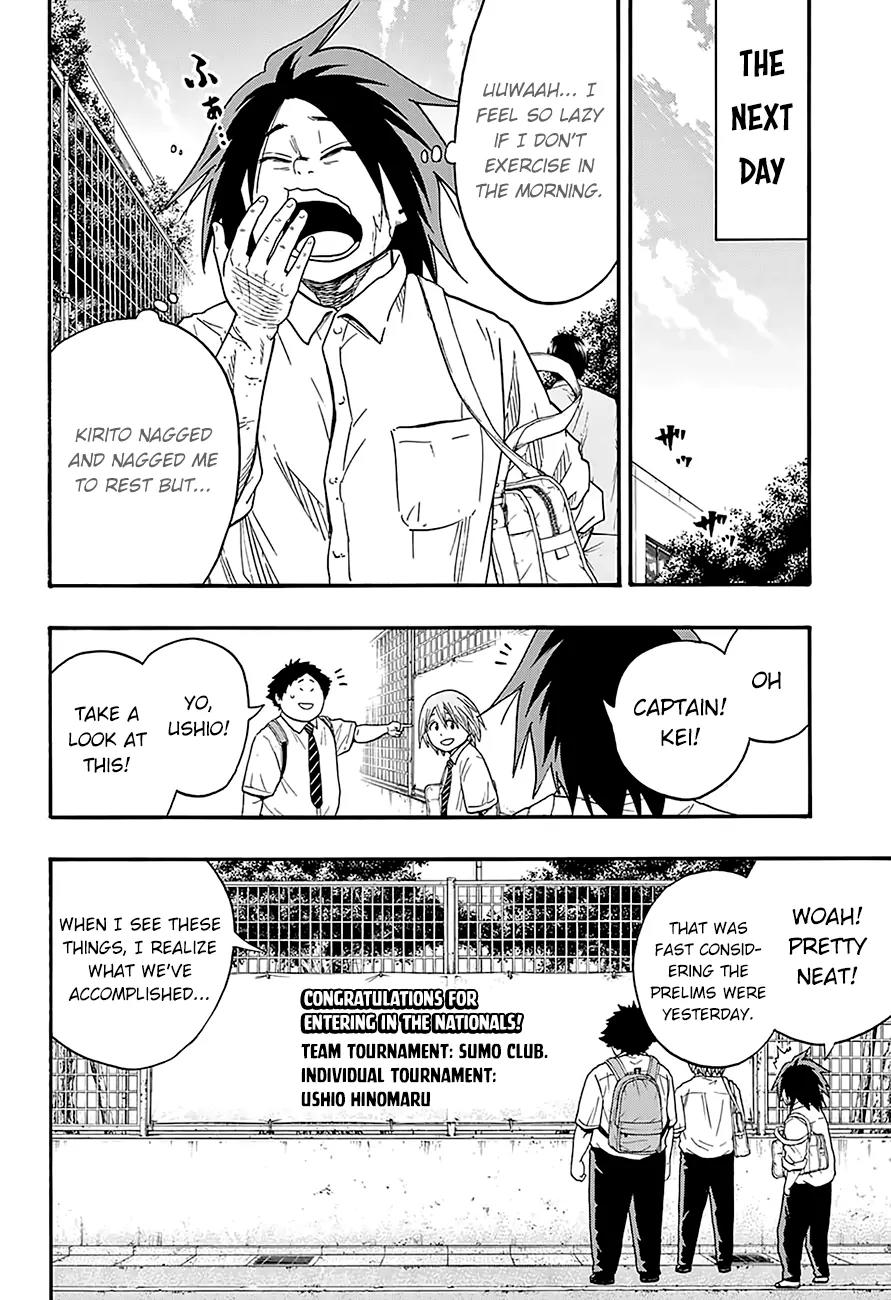 Hinomaru Zumou Chapter 75 page 10 - Chapter 75: What Makes Me Happiest