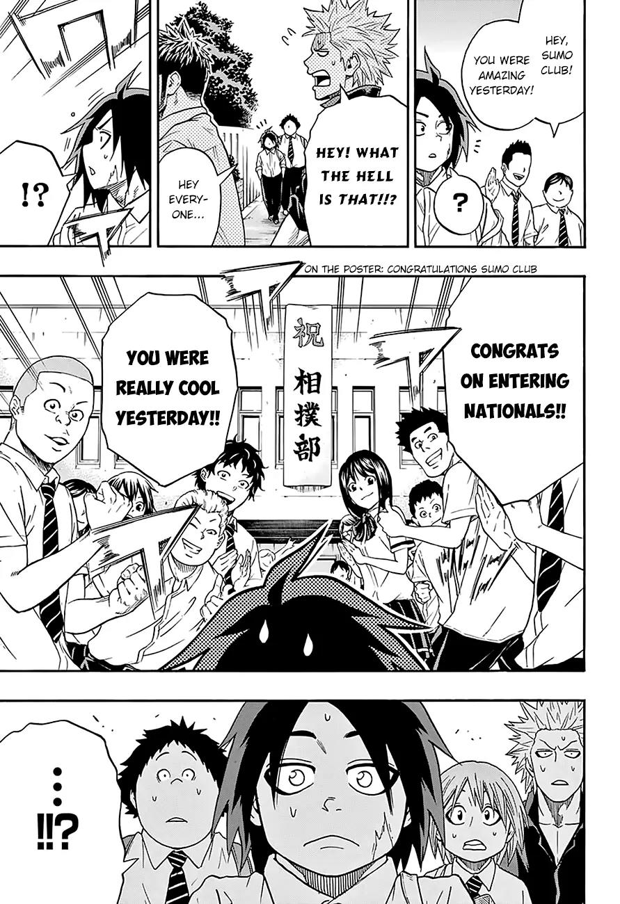 Hinomaru Zumou Chapter 75 page 11 - Chapter 75: What Makes Me Happiest
