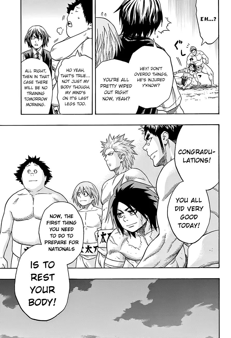 Hinomaru Zumou Chapter 75 page 9 - Chapter 75: What Makes Me Happiest