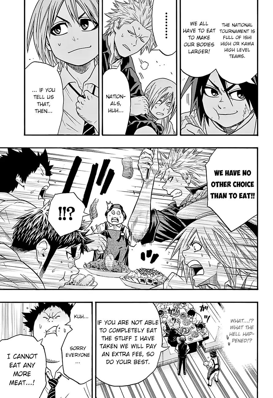 Hinomaru Zumou Chapter 76 page 13 - Chapter 76: No Choice But To Eat!