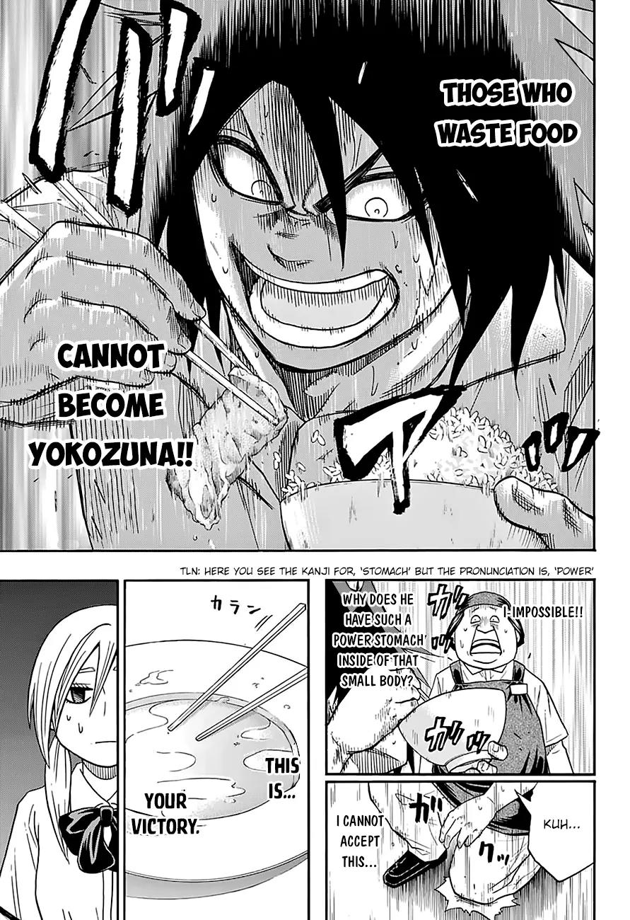 Hinomaru Zumou Chapter 76 page 17 - Chapter 76: No Choice But To Eat!