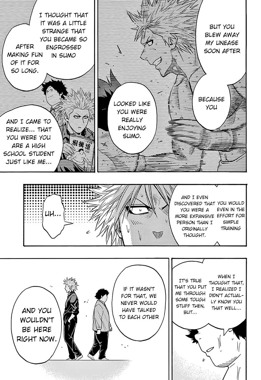 Hinomaru Zumou Chapter 77 page 17 - Chapter 77: The Things I Want To Do