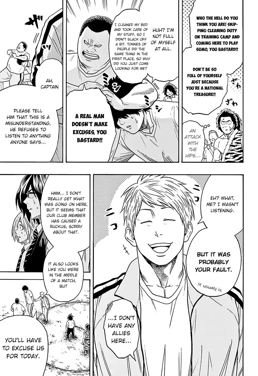 Hinomaru Zumou Chapter 80 page 11 - Chapter 80: I Don't Want To See It Beaten