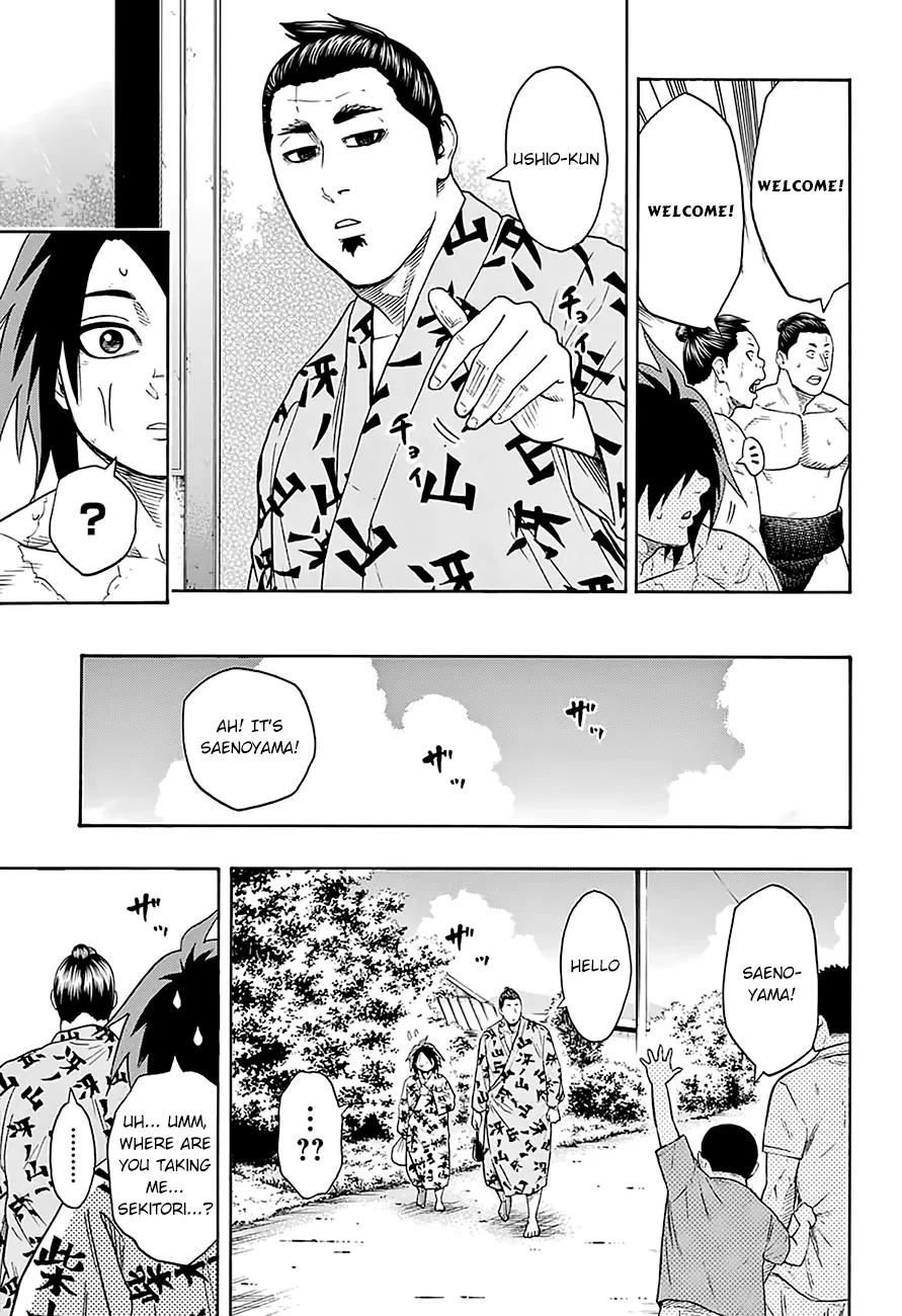 Hinomaru Zumou Chapter 80 page 17 - Chapter 80: I Don't Want To See It Beaten