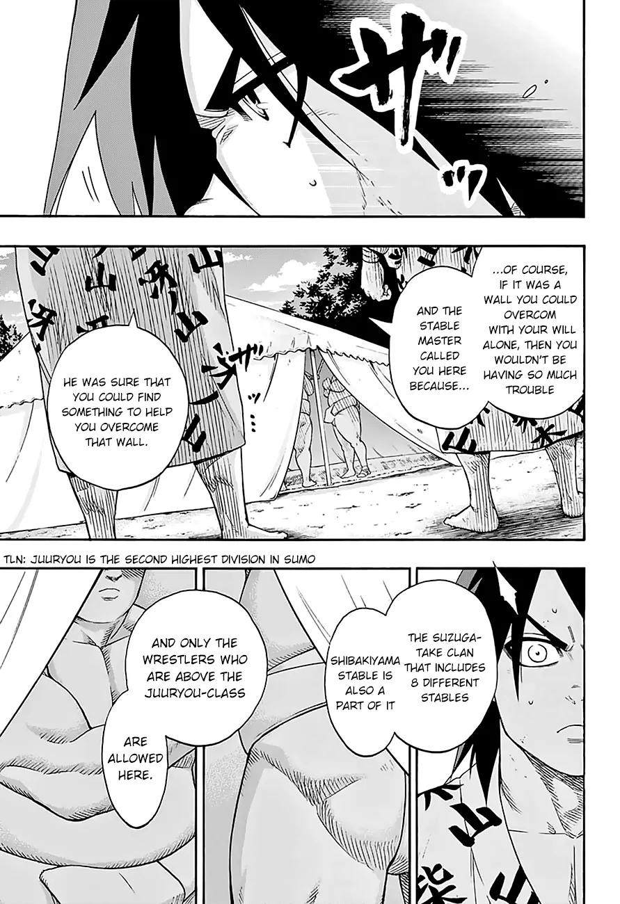 Hinomaru Zumou Chapter 80 page 21 - Chapter 80: I Don't Want To See It Beaten