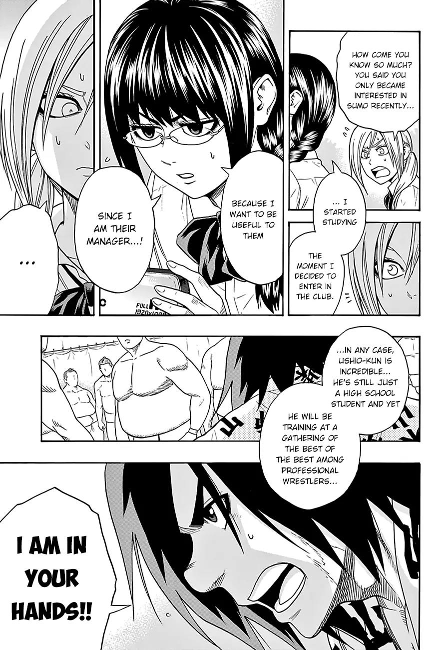 Hinomaru Zumou Chapter 81 page 5 - Chapter 81: A Worm