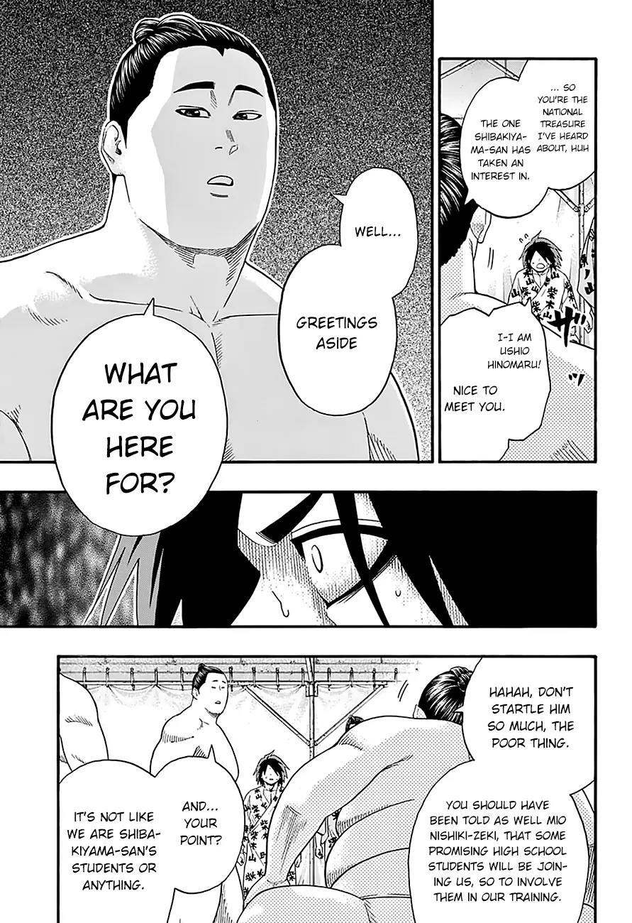 Hinomaru Zumou Chapter 81 page 7 - Chapter 81: A Worm