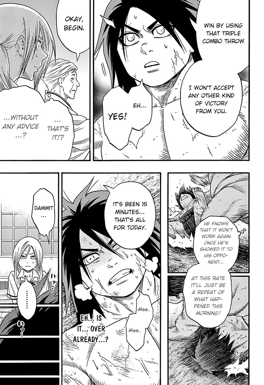 Hinomaru Zumou Chapter 83 page 15 - Chapter 83: The Former-Yokozuna’s Training