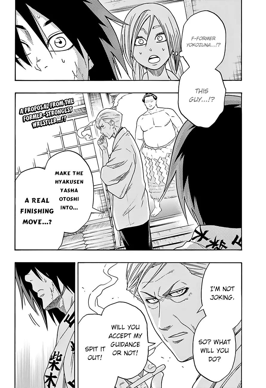 Hinomaru Zumou Chapter 83 page 4 - Chapter 83: The Former-Yokozuna’s Training