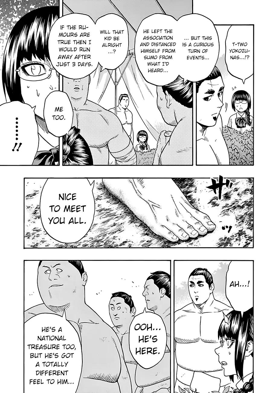 Hinomaru Zumou Chapter 83 page 7 - Chapter 83: The Former-Yokozuna’s Training