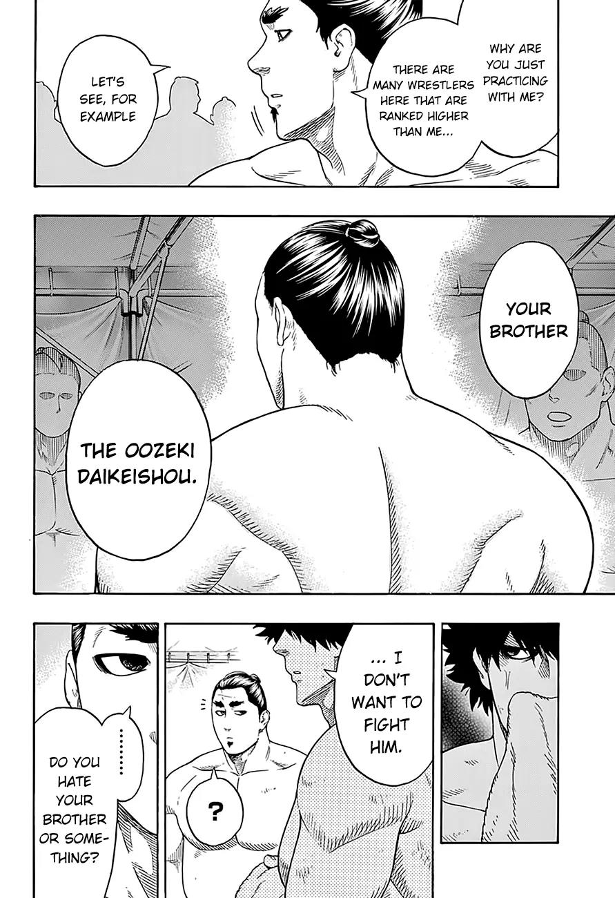 Hinomaru Zumou Chapter 84 page 10 - Chapter 84: The 100 Yen Coin Training