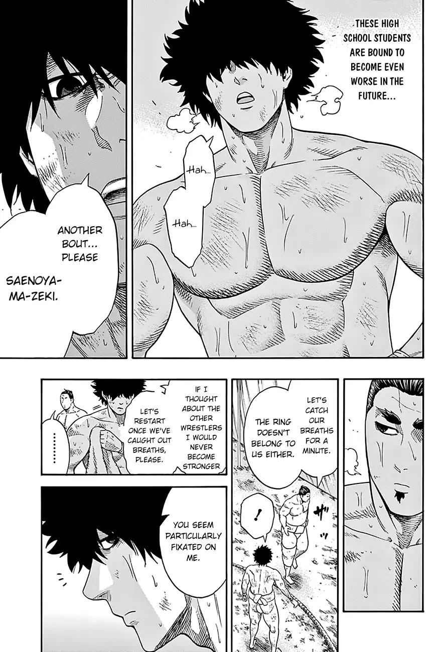 Hinomaru Zumou Chapter 84 page 9 - Chapter 84: The 100 Yen Coin Training
