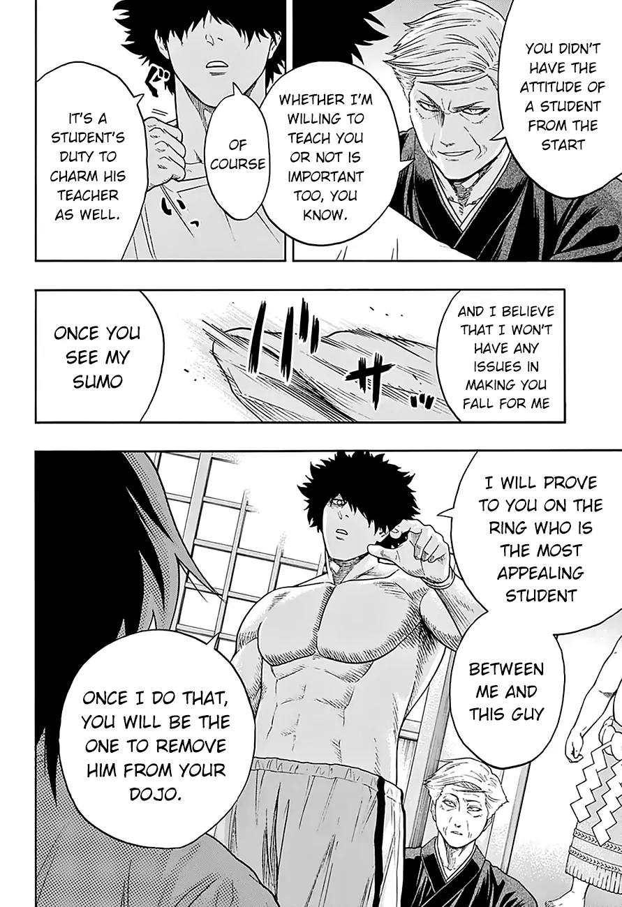 Hinomaru Zumou Chapter 85 page 12 - Chapter 85: Onimaru Kunitsuna and Oodenta Mitsuyo