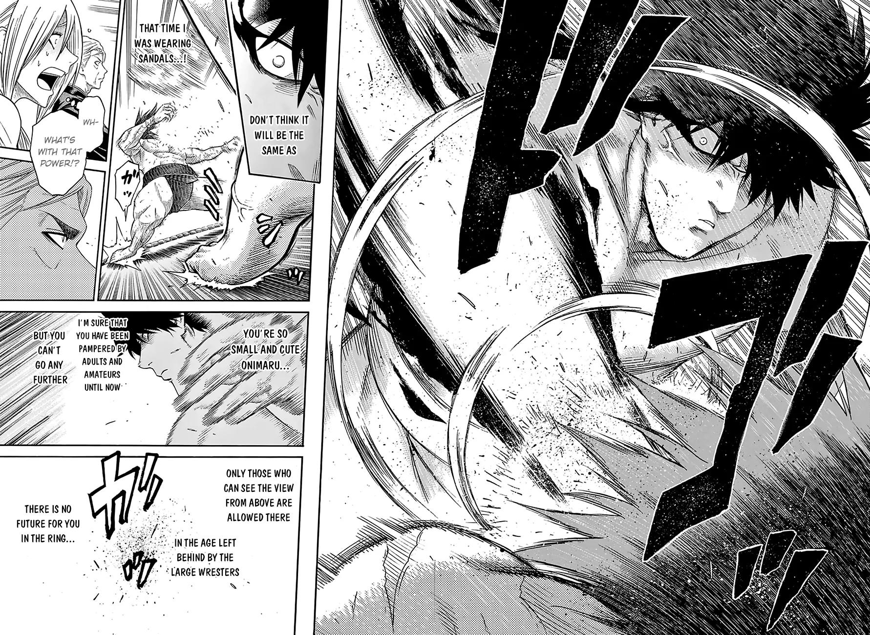 Hinomaru Zumou Chapter 85 page 19 - Chapter 85: Onimaru Kunitsuna and Oodenta Mitsuyo