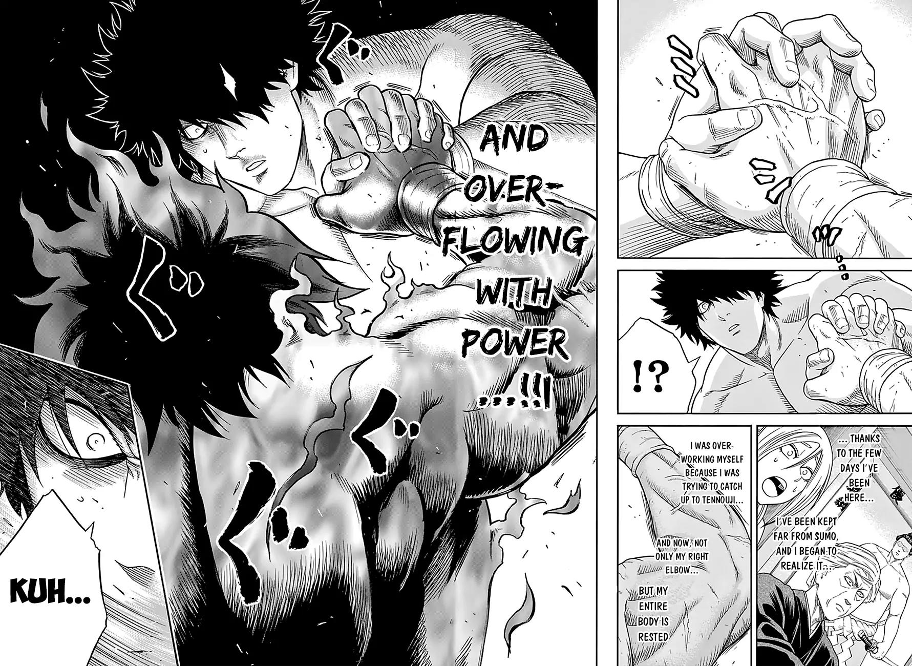 Hinomaru Zumou Chapter 85 page 20 - Chapter 85: Onimaru Kunitsuna and Oodenta Mitsuyo