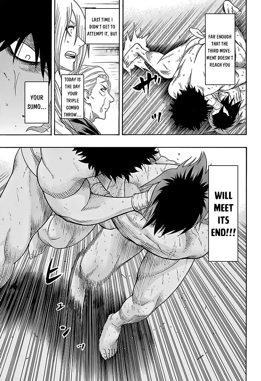 Hinomaru Zumou Chapter 86 page 11 - Chapter 86: Onimaru Kunitsuna and Oodenta Mitsuyo 2