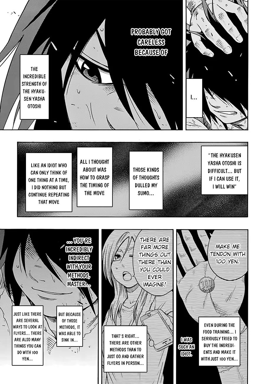 Hinomaru Zumou Chapter 86 page 16 - Chapter 86: Onimaru Kunitsuna and Oodenta Mitsuyo 2