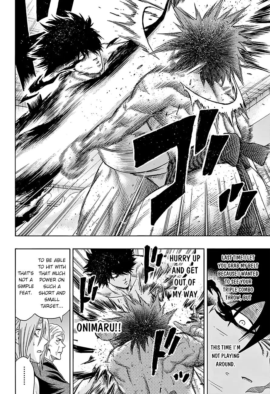 Hinomaru Zumou Chapter 86 page 4 - Chapter 86: Onimaru Kunitsuna and Oodenta Mitsuyo 2