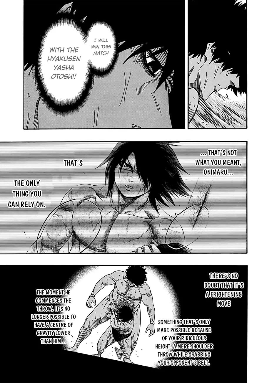 Hinomaru Zumou Chapter 86 page 9 - Chapter 86: Onimaru Kunitsuna and Oodenta Mitsuyo 2