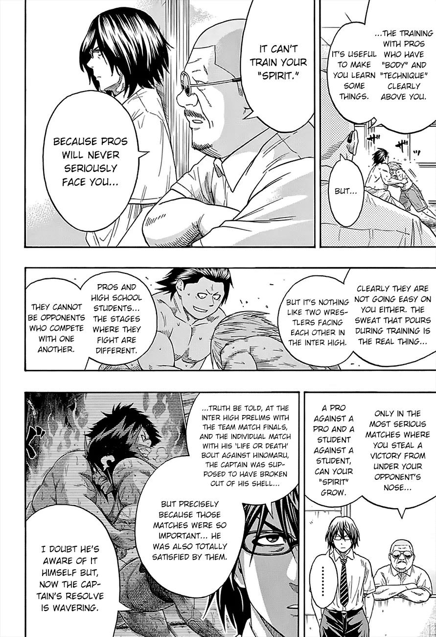 Hinomaru Zumou Chapter 88 page 16 - Chapter 88: A Serious Match