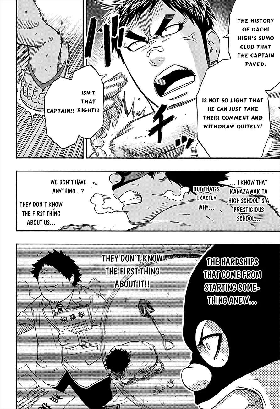 Hinomaru Zumou Chapter 88 page 18 - Chapter 88: A Serious Match