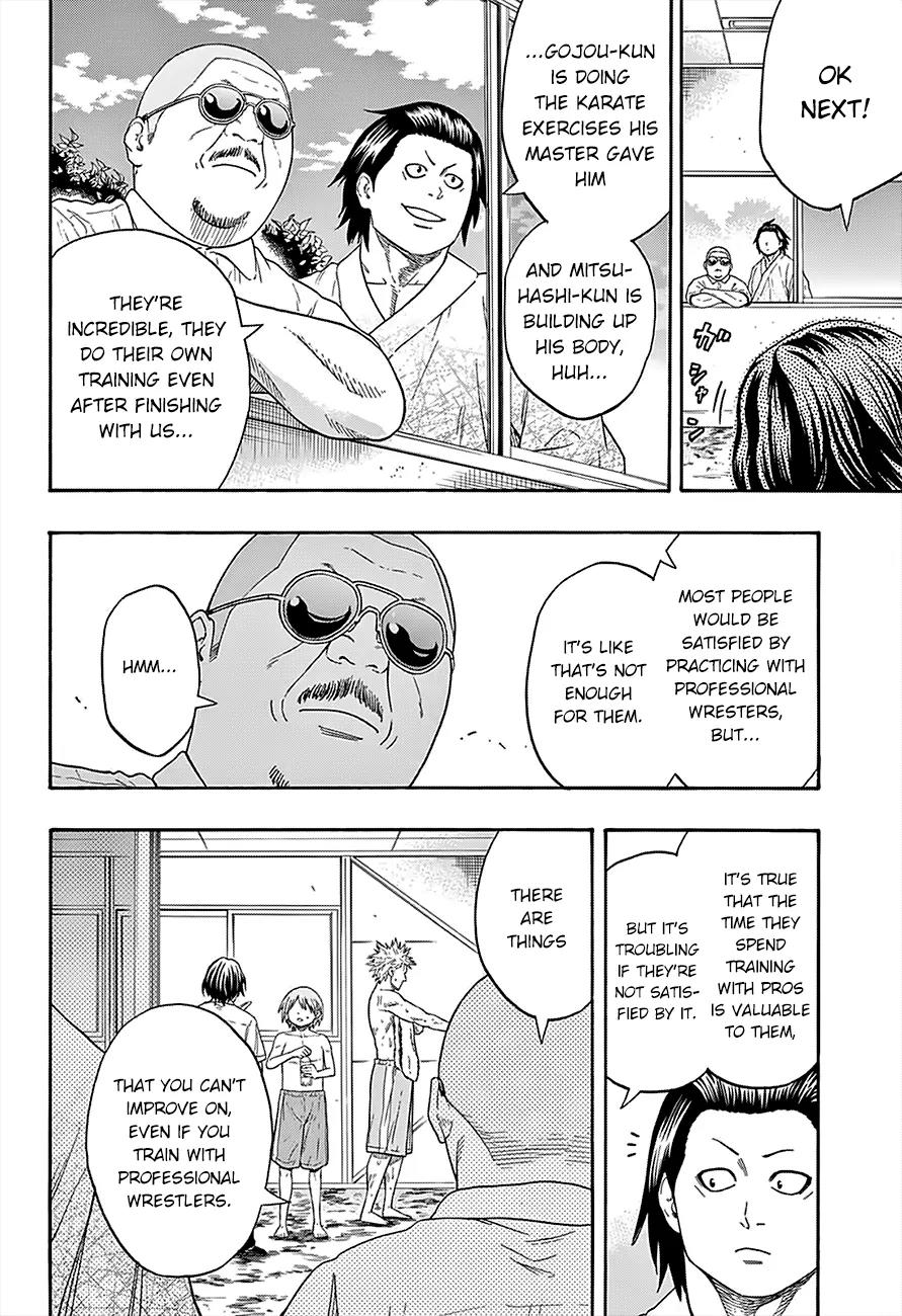 Hinomaru Zumou Chapter 88 page 4 - Chapter 88: A Serious Match