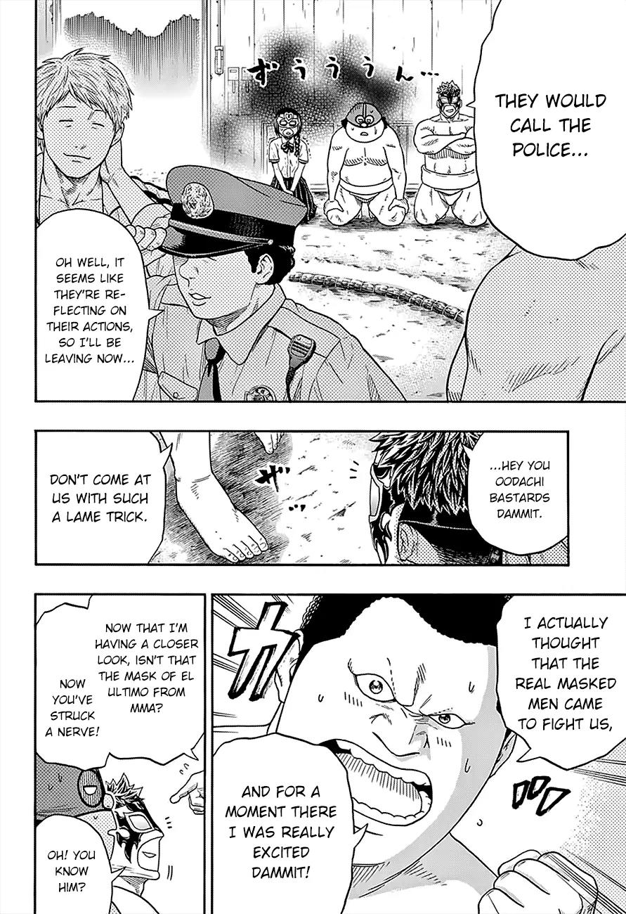 Hinomaru Zumou Chapter 88 page 6 - Chapter 88: A Serious Match