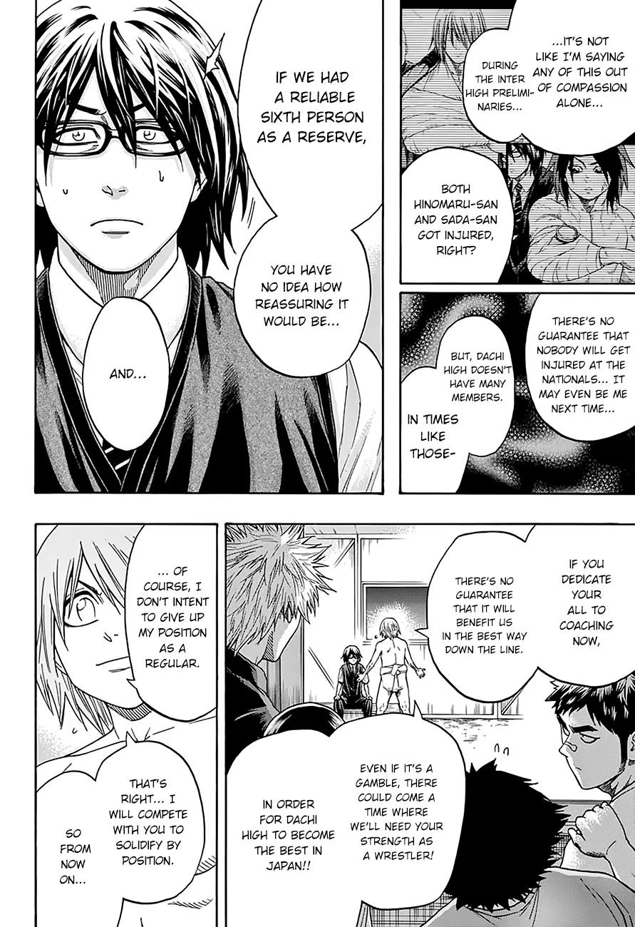 Hinomaru Zumou Chapter 89 page 14 - Chapter 89: Wrestler and Coach