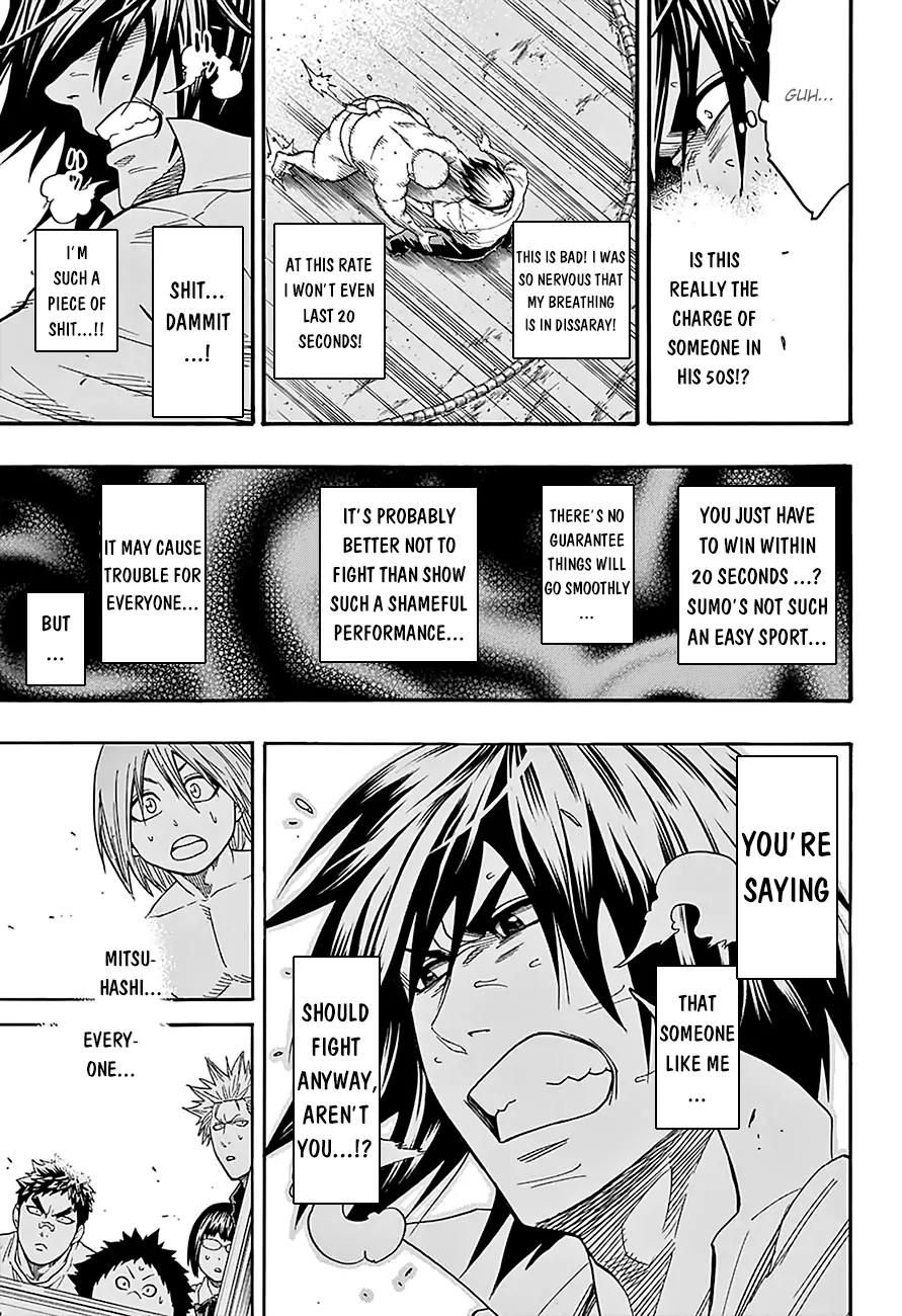 Hinomaru Zumou Chapter 89 page 17 - Chapter 89: Wrestler and Coach