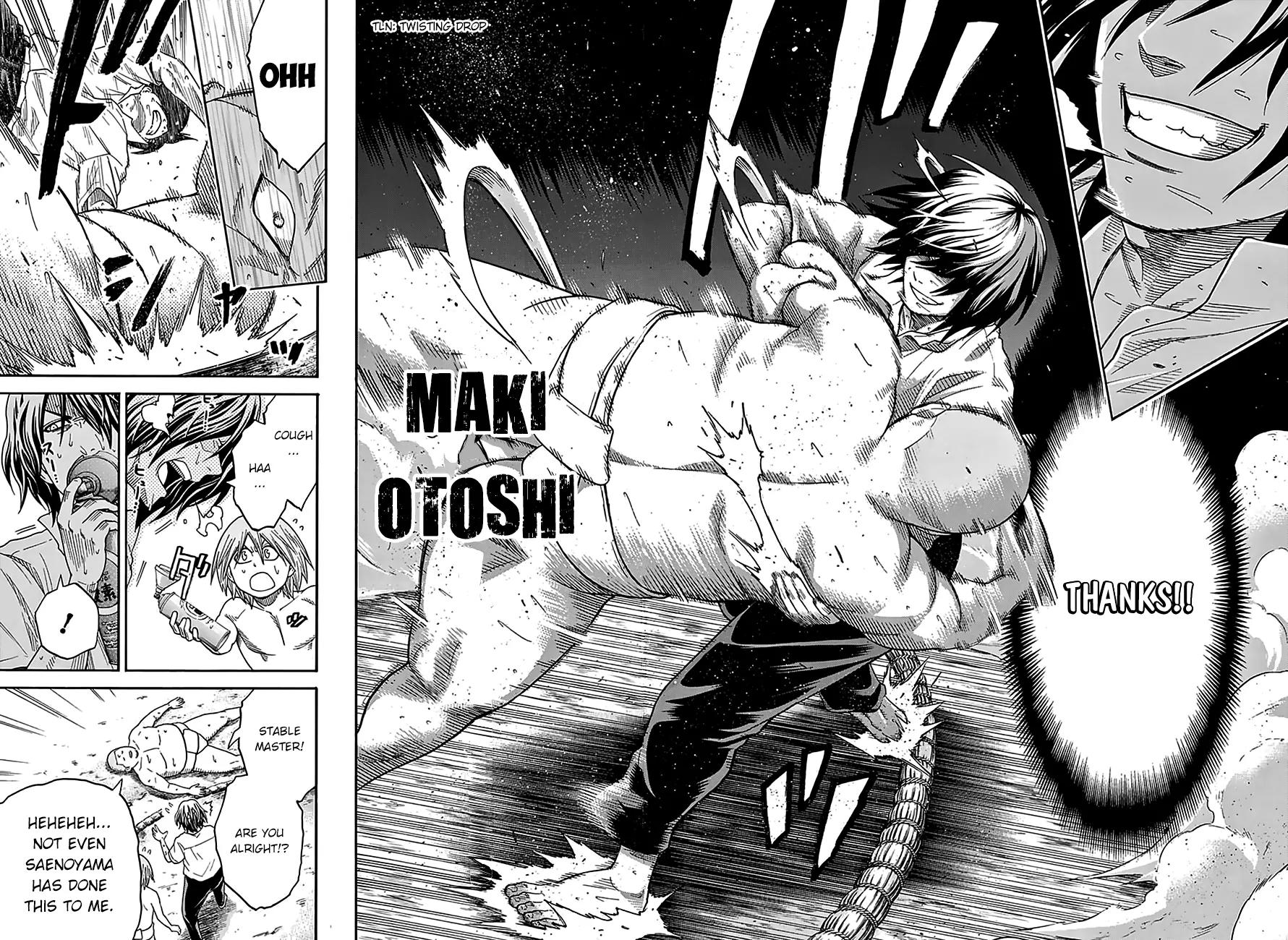 Hinomaru Zumou Chapter 89 page 18 - Chapter 89: Wrestler and Coach