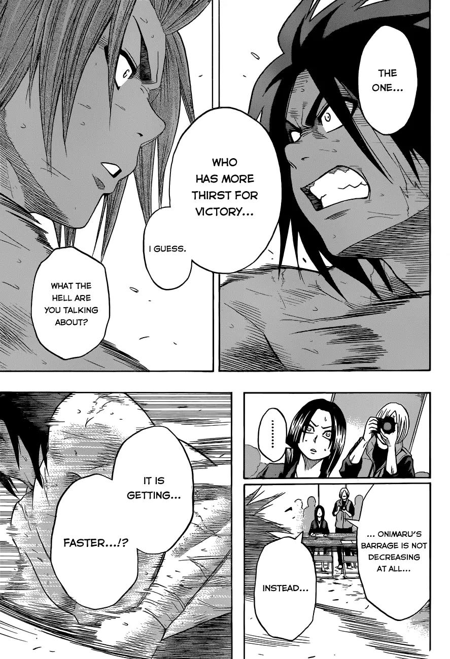 Hinomaru Zumou Chapter 9 page 12 - Chapter 9: Onimaru Kunitsuna and Mikazuki Munechika 2