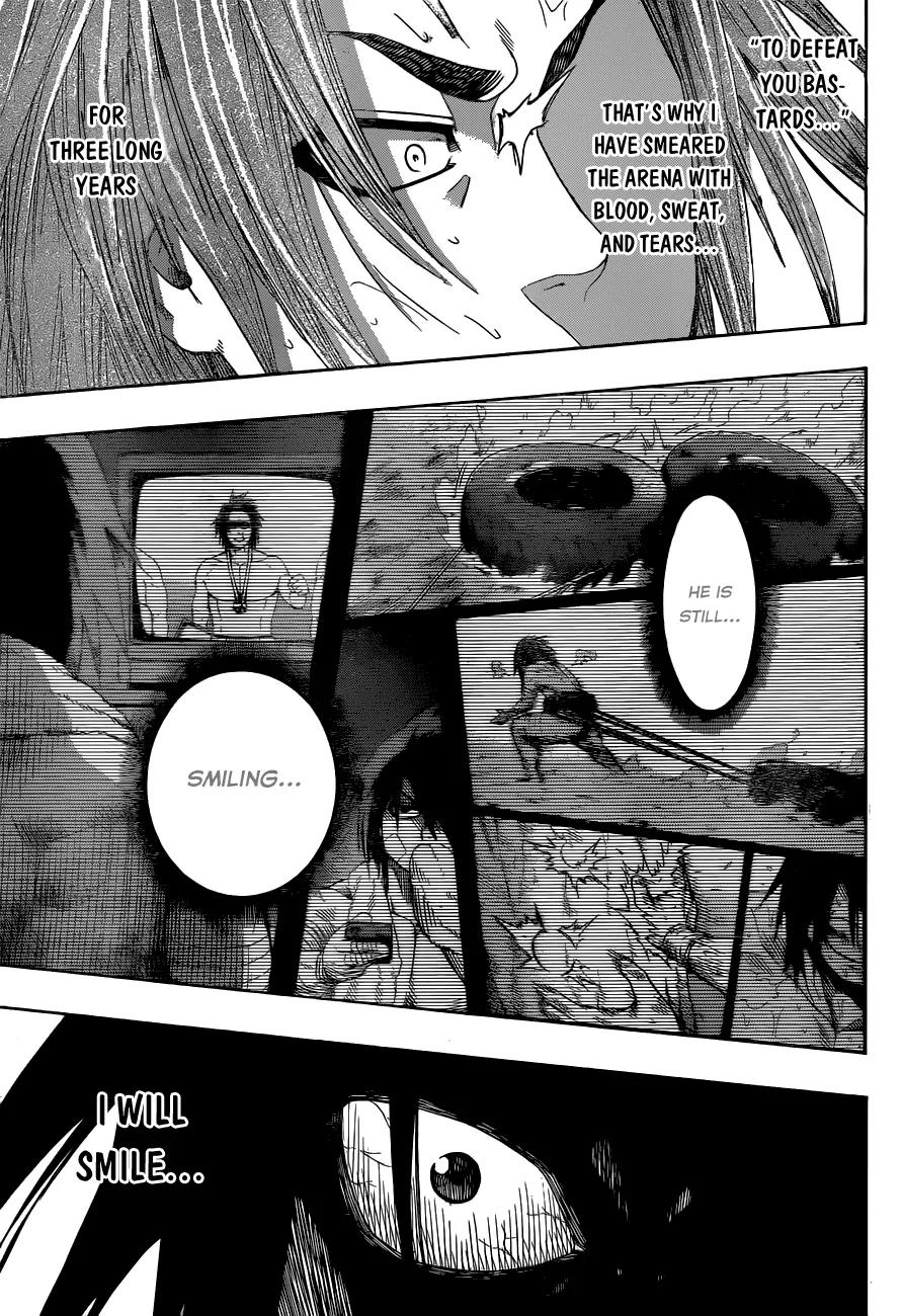 Hinomaru Zumou Chapter 9 page 16 - Chapter 9: Onimaru Kunitsuna and Mikazuki Munechika 2