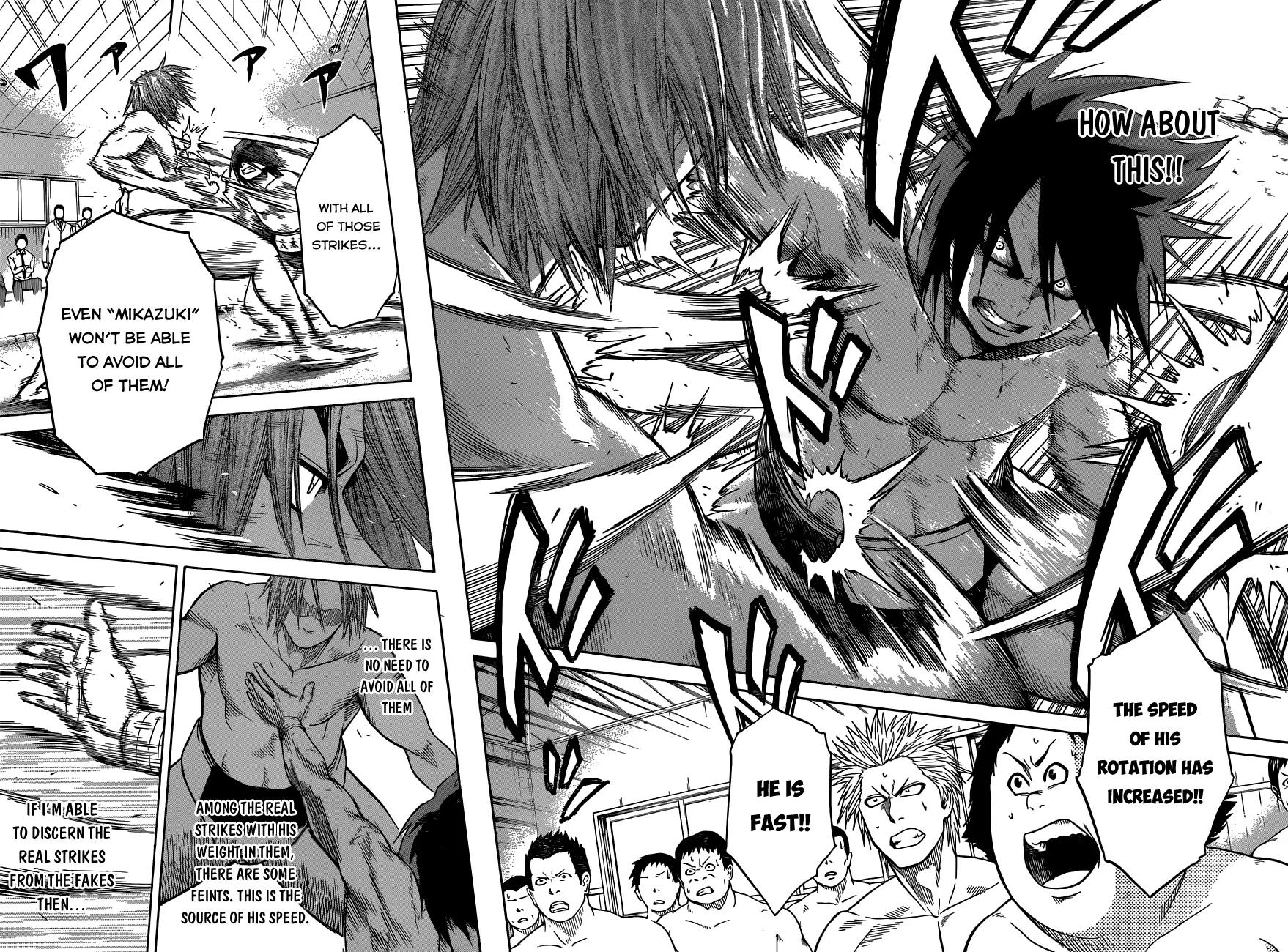 Hinomaru Zumou Chapter 9 page 6 - Chapter 9: Onimaru Kunitsuna and Mikazuki Munechika 2