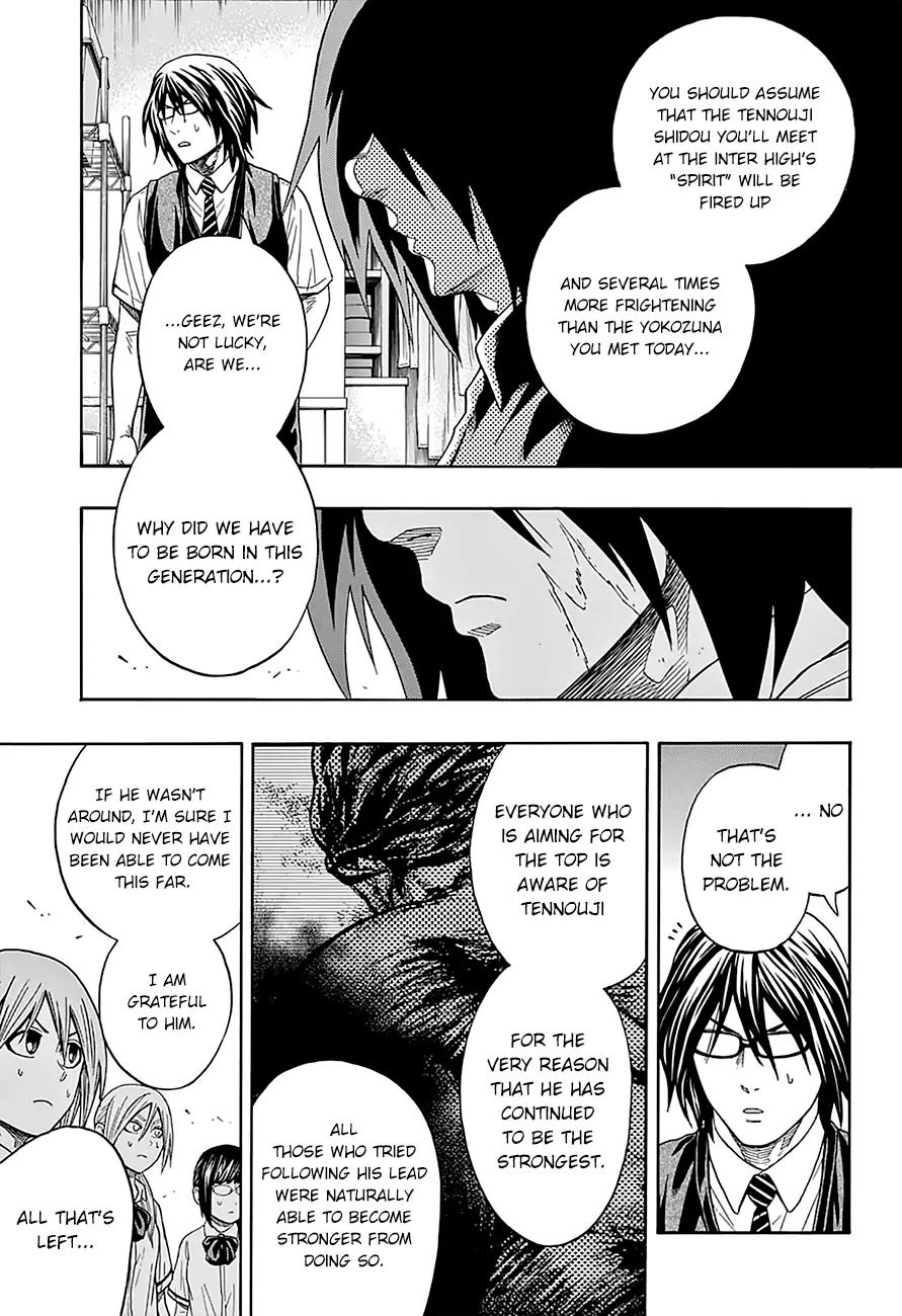 Hinomaru Zumou Chapter 90 page 18 - Chapter 90: The High School Yokozuna