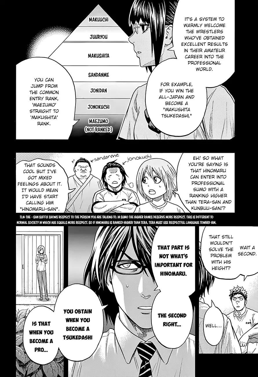 Hinomaru Zumou Chapter 92 page 8 - Chapter 92: The Way To Become A Pro
