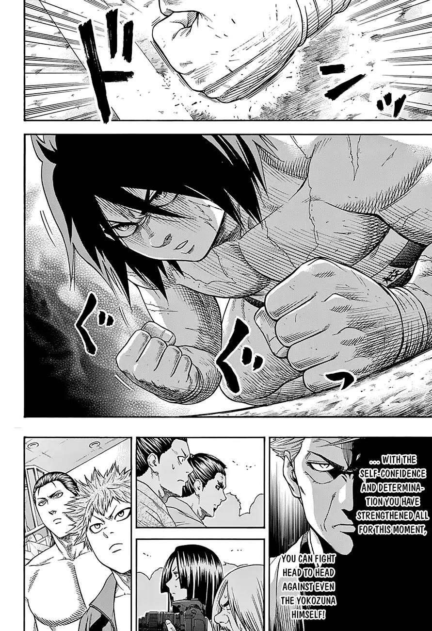 Hinomaru Zumou Chapter 93 page 10 - Chapter 93: The Small Wrestler