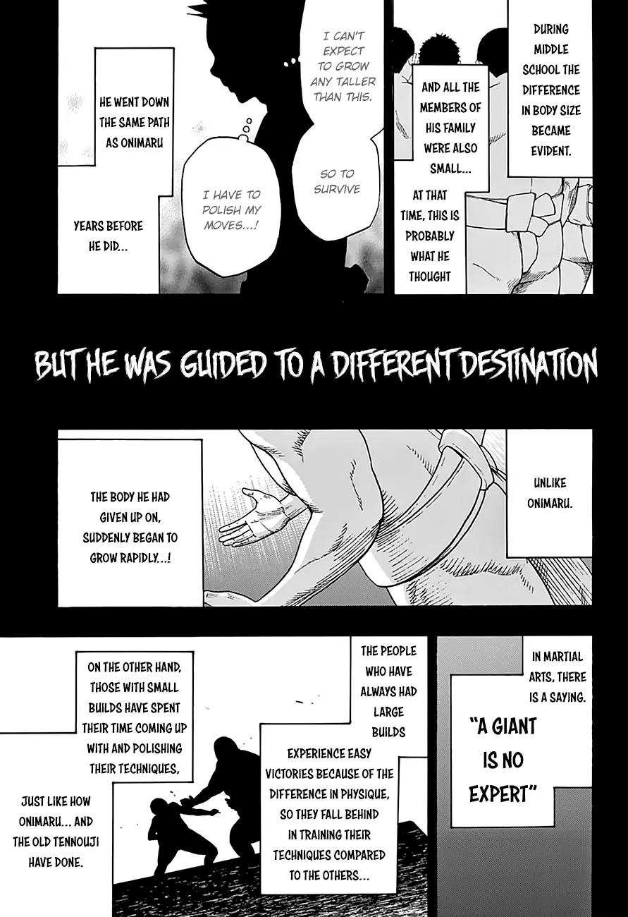 Hinomaru Zumou Chapter 93 page 15 - Chapter 93: The Small Wrestler