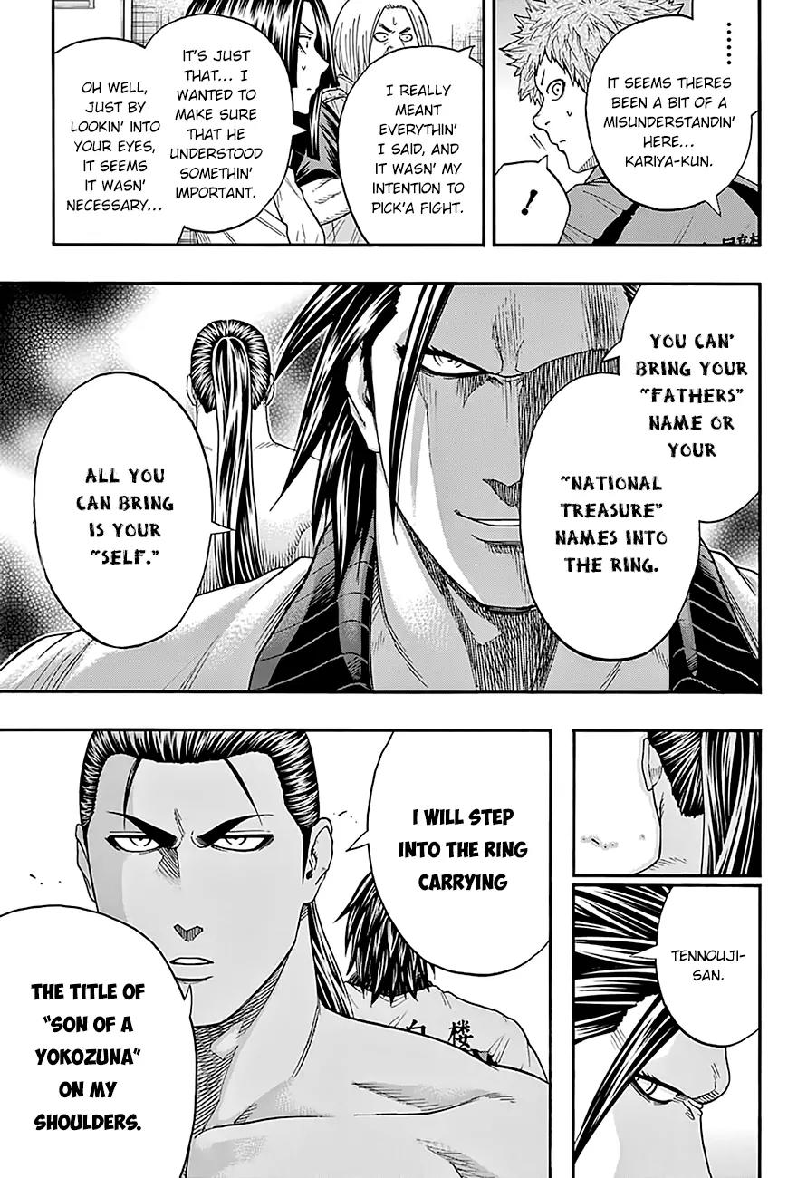 Hinomaru Zumou Chapter 93 page 6 - Chapter 93: The Small Wrestler